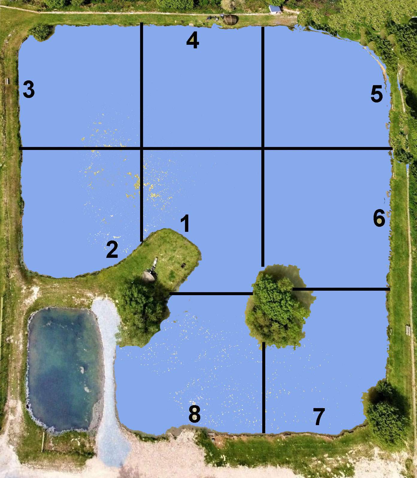 Specimen Lake Map